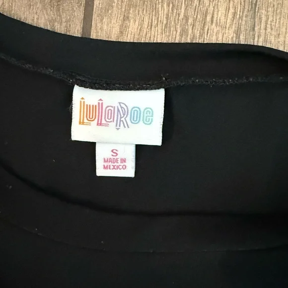 LuLaRoe Classic Black Dress - Picture 2 of 2